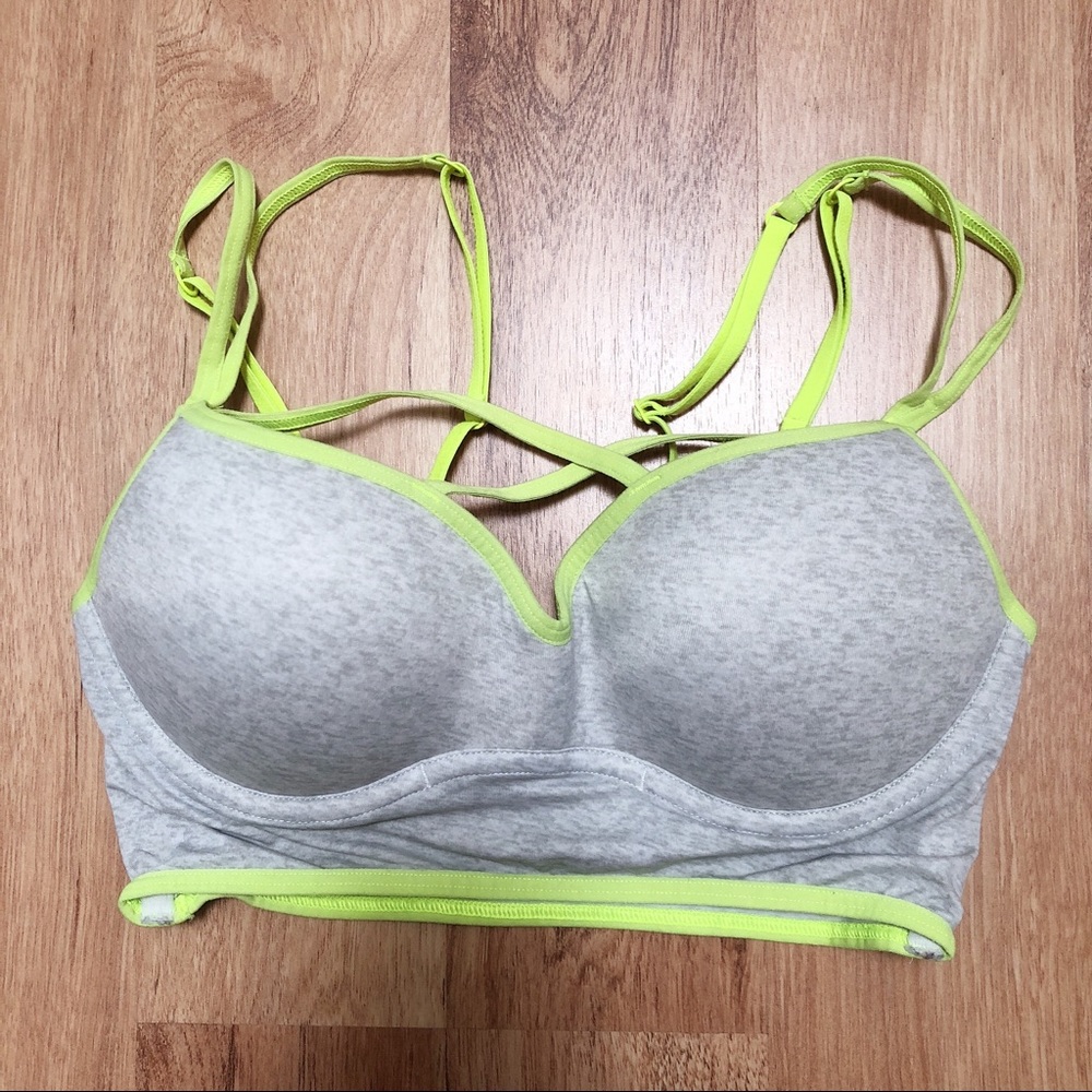 Victoria’s Secret Pink Strappy Bralette Push Up